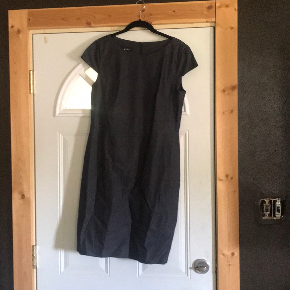 Grey/Charcoal fitted dress